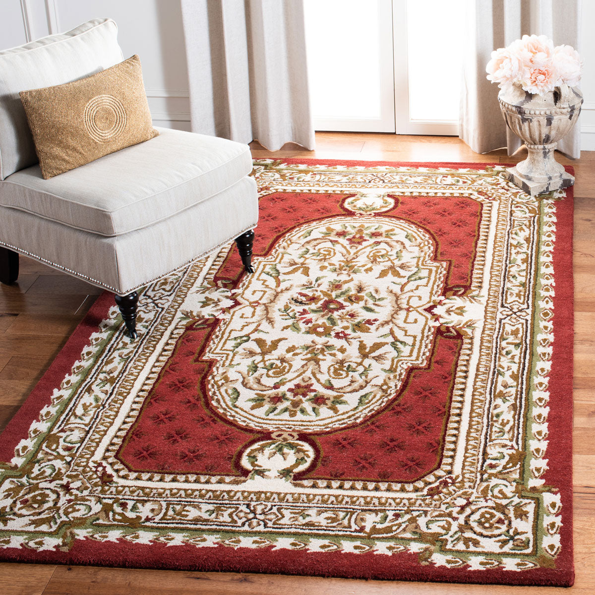 safavieh clearance classic cl755a burgundy rug