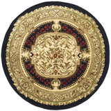 safavieh clearance classic cl755b black rug