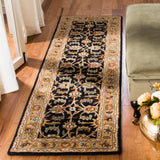 safavieh clearance classic cl758b black rug
