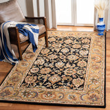 safavieh clearance classic cl758b black rug