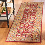 safavieh clearance classic cl758c red rug