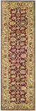 safavieh clearance classic cl758c red rug