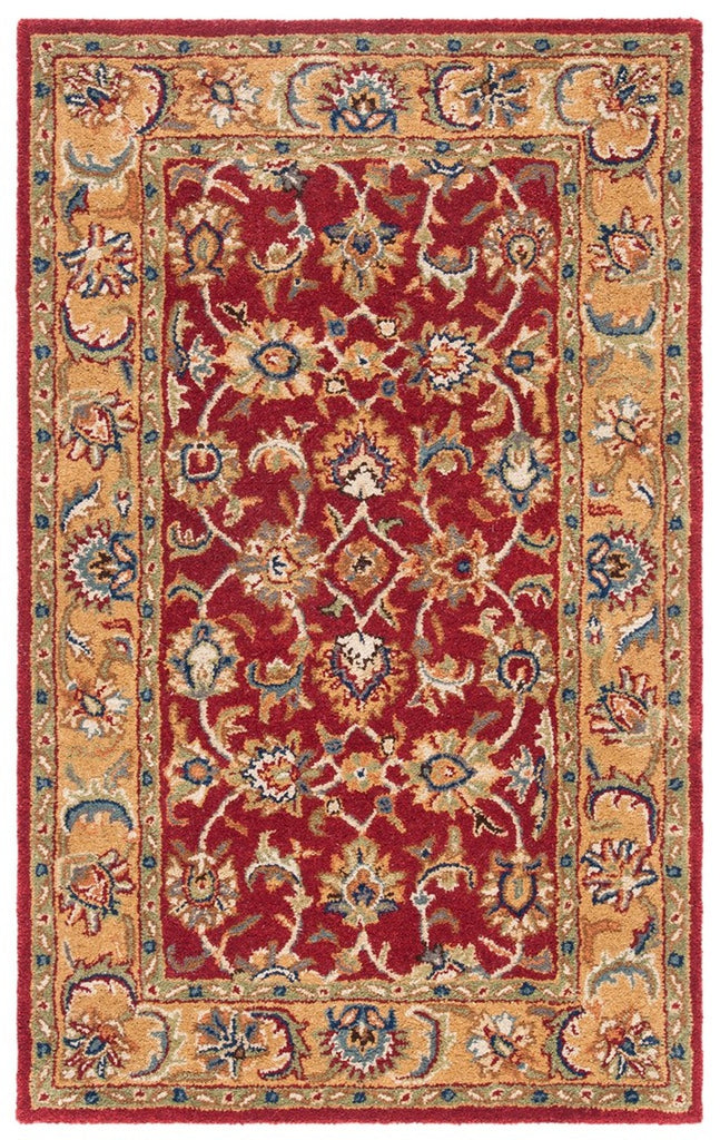 safavieh clearance classic cl758c red rug