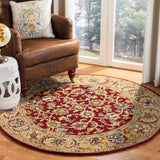 safavieh clearance classic cl758c red rug