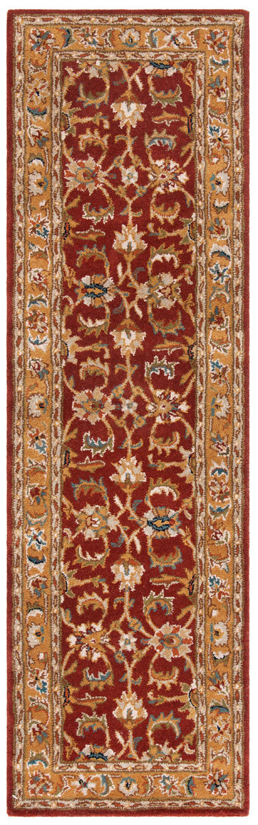safavieh clearance classic cl758k rust rug