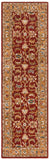 safavieh clearance classic cl758k rust rug