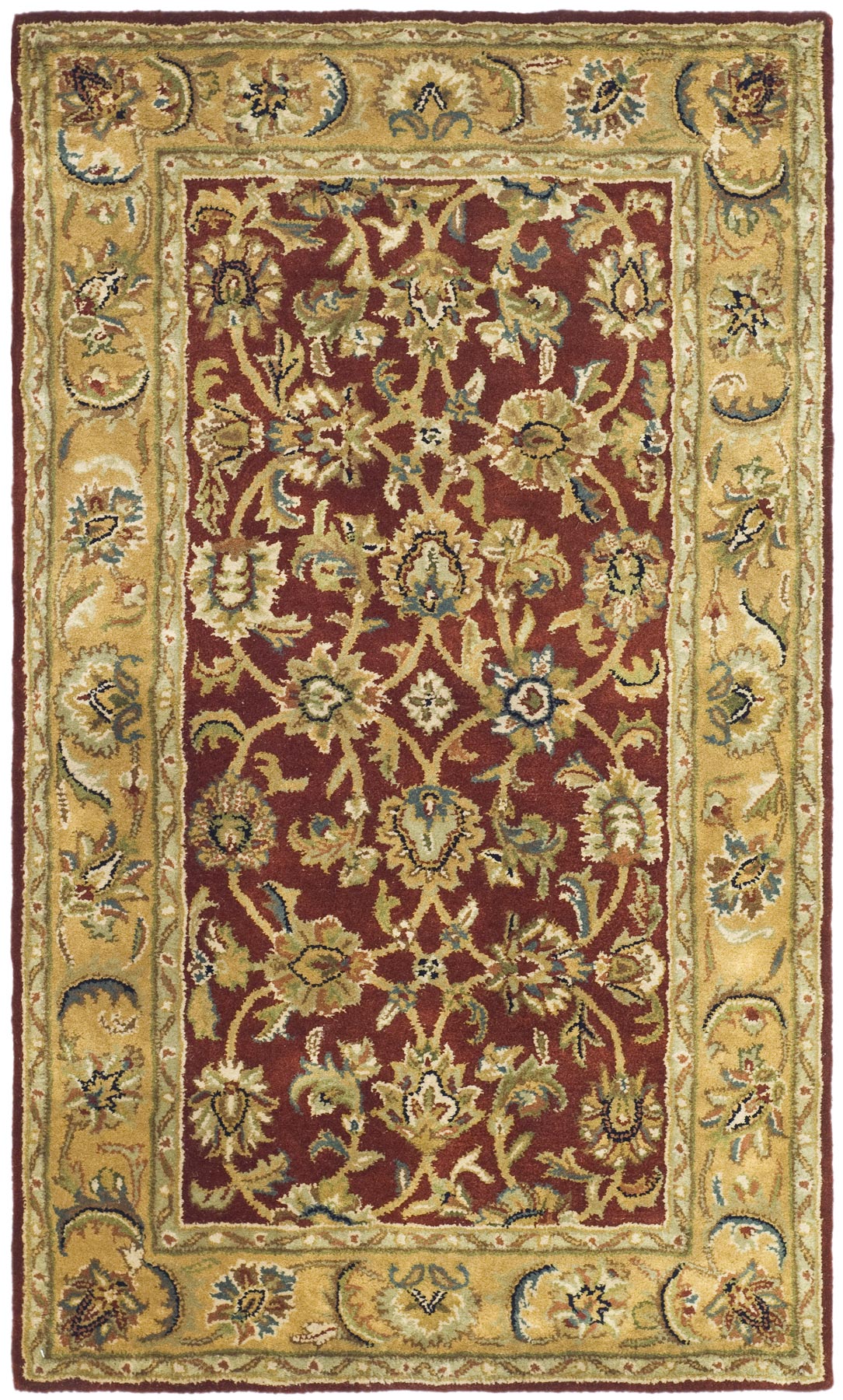 safavieh clearance classic cl758k rust rug