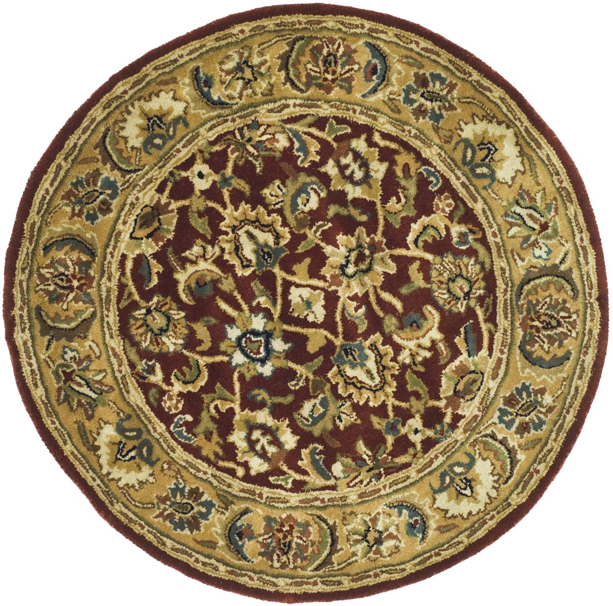 safavieh clearance classic cl758k rust rug