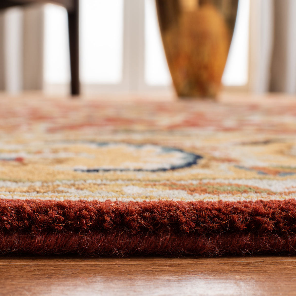 safavieh clearance classic cl758k rust rug