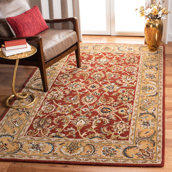 safavieh clearance classic cl758k rust rug