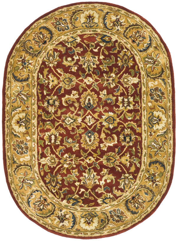 safavieh clearance classic cl758k rust rug