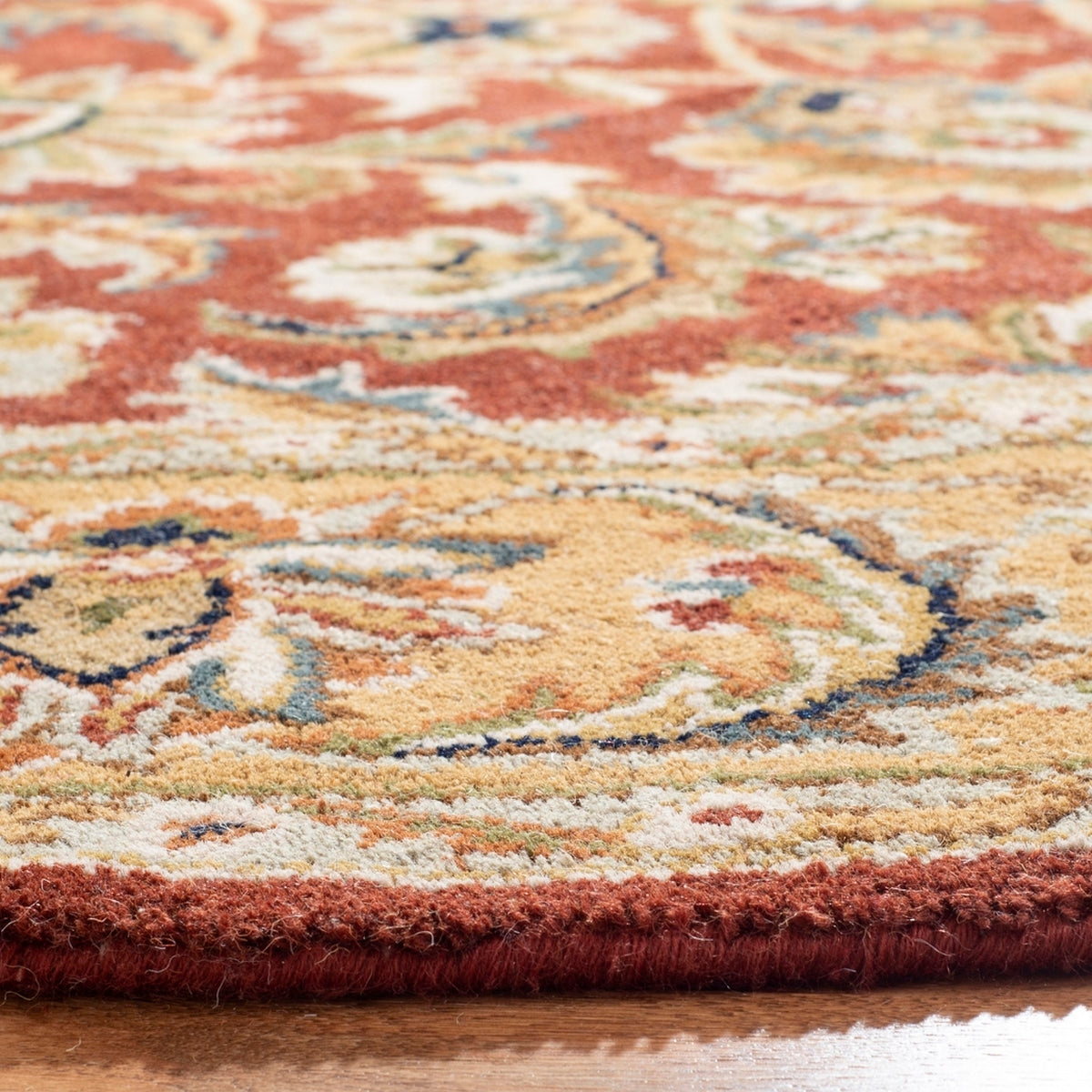 safavieh clearance classic cl758k rust rug