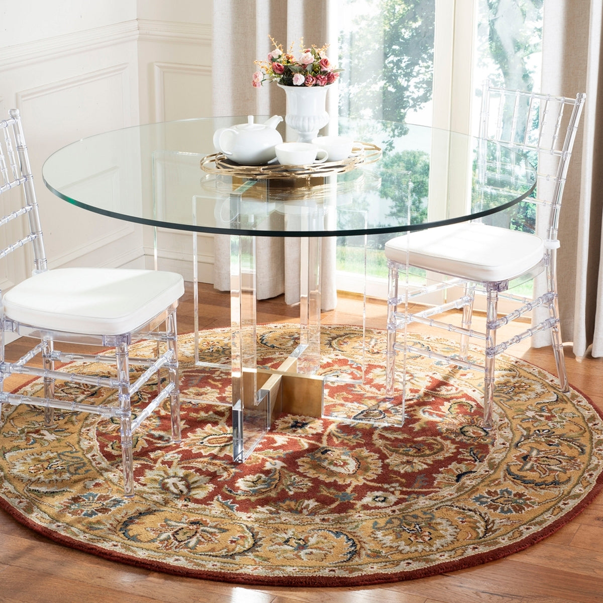 safavieh clearance classic cl758k rust rug