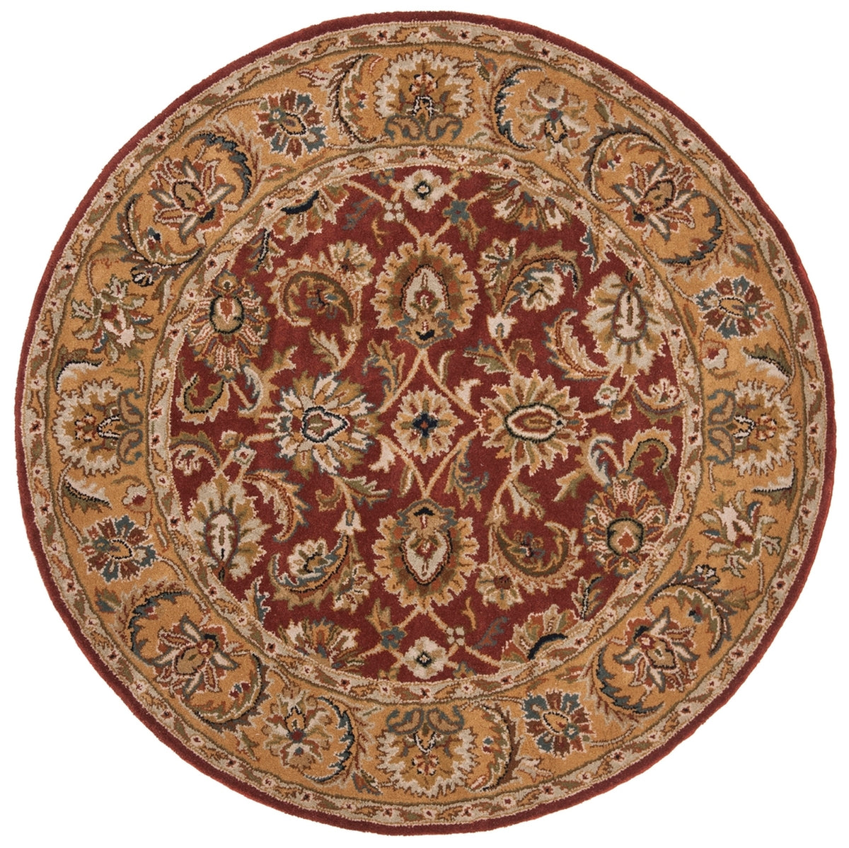 safavieh clearance classic cl758k rust rug