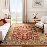 safavieh clearance classic cl758k rust rug