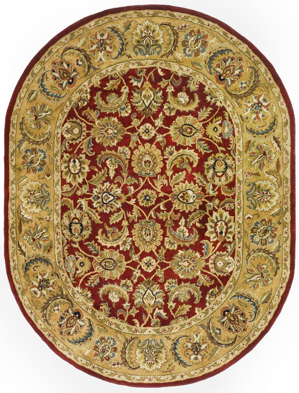 safavieh clearance classic cl758k rust rug