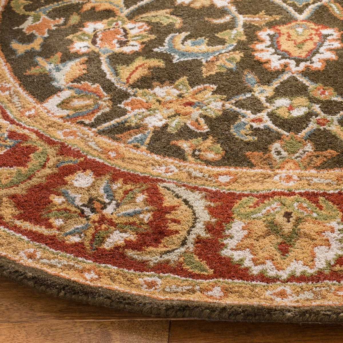 safavieh clearance classic cl758p dark olive rug