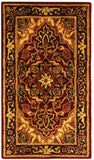 safavieh clearance classic cl763b red rug