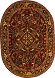 safavieh clearance classic cl763b red rug