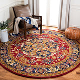 safavieh clearance classic cl763b red rug