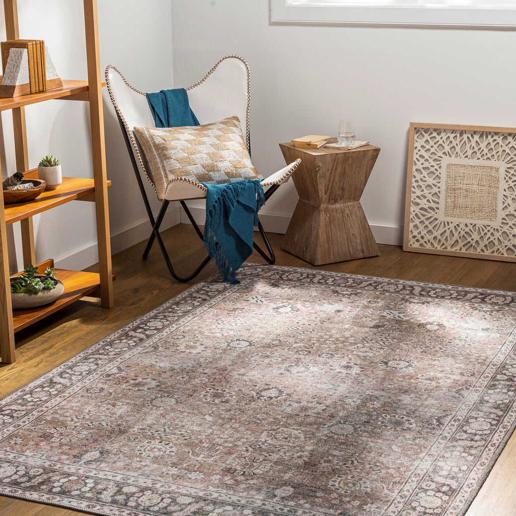 surya colin cln 2300 taupe rug
