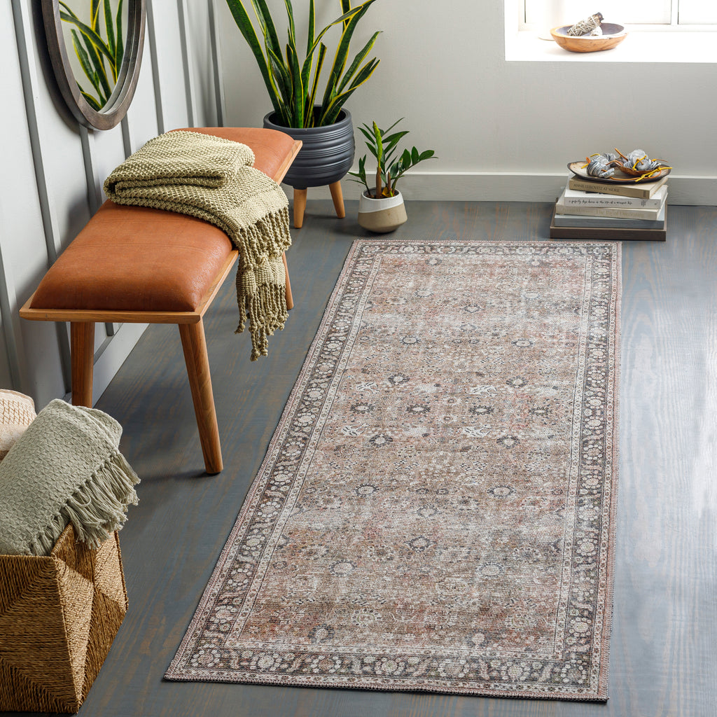 surya colin cln 2300 taupe rug
