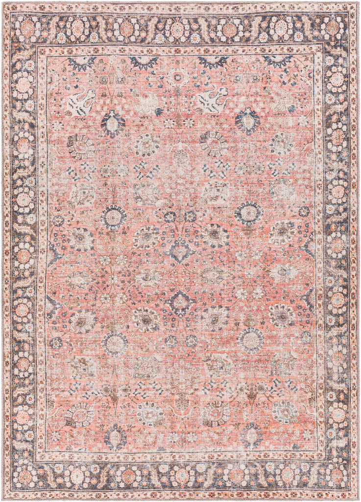 surya colin cln 2301 peach rug