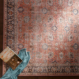 surya colin cln 2301 peach rug