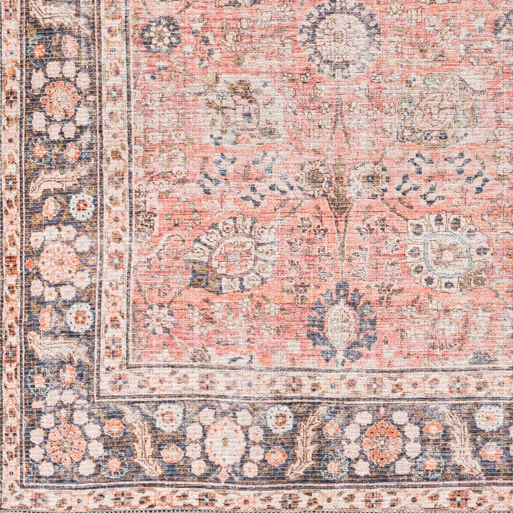 surya colin cln 2301 peach rug