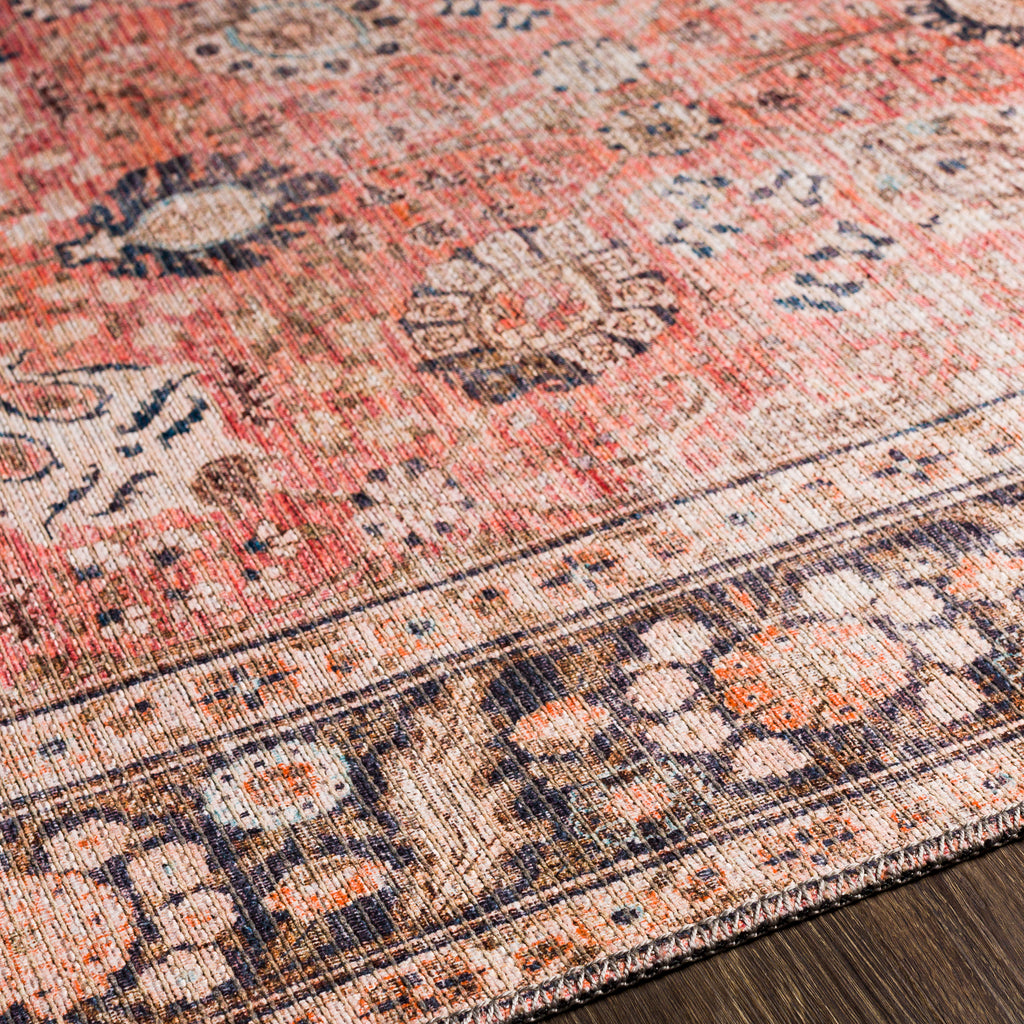 surya colin cln 2301 peach rug