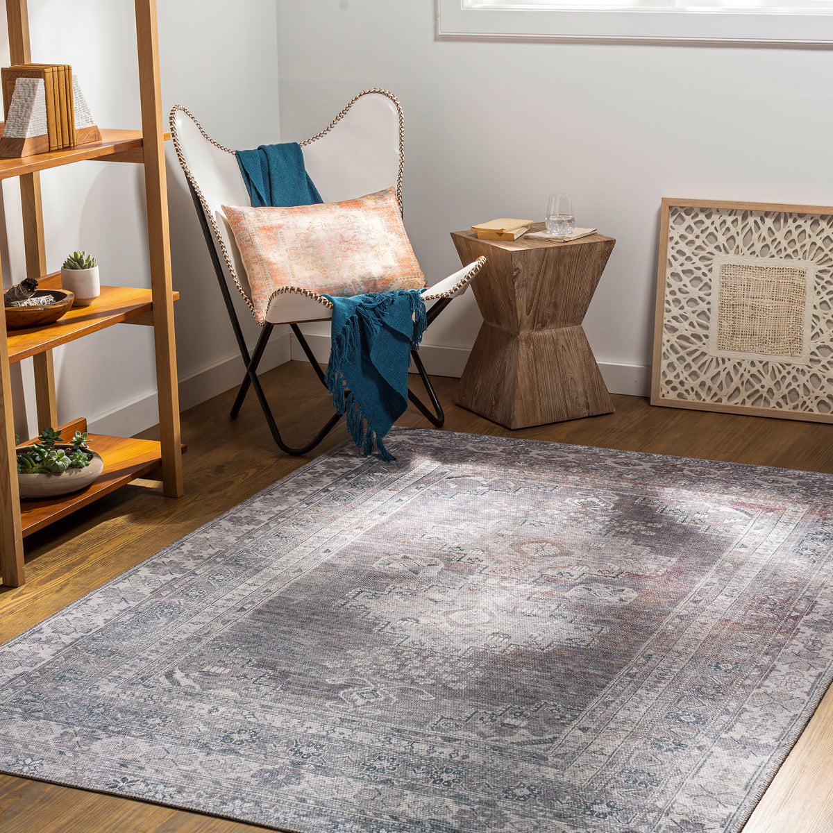 surya colin cln 2304 charcoal rug
