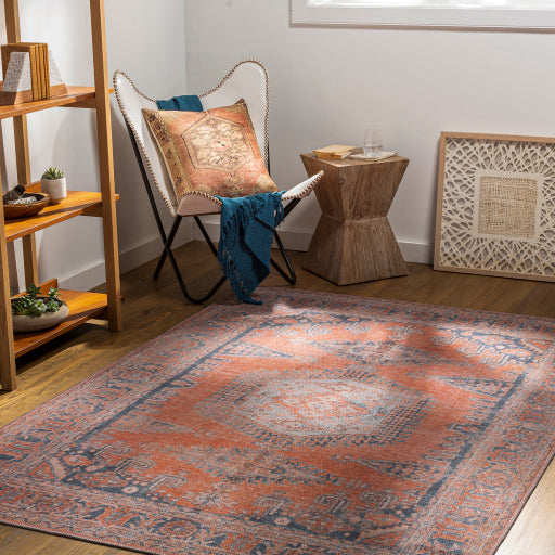 surya colin cln 2306 orange rug