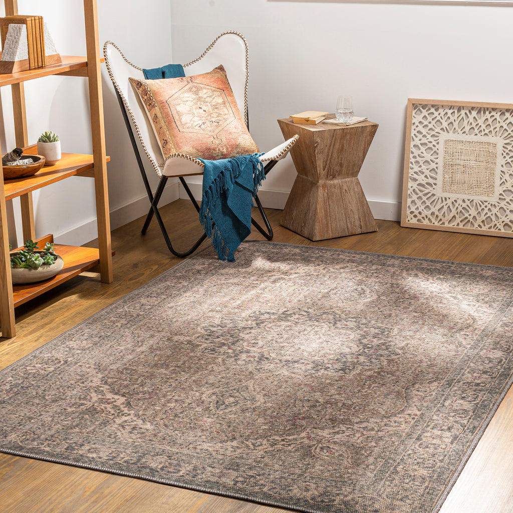 surya colin cln 2309 brown rug