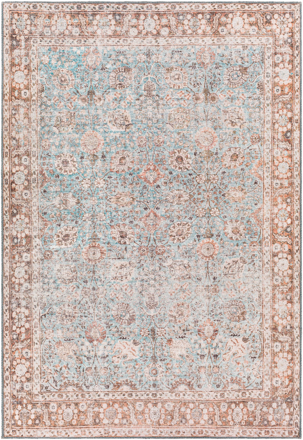 surya colin cln 2310 peach rug