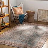 surya colin cln 2310 peach rug