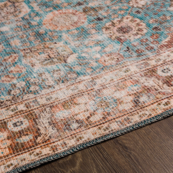 surya colin cln 2310 peach rug