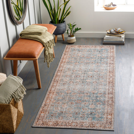 surya colin cln 2310 peach rug