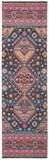 safavieh clearance clv classic vintage clv114n navy rug