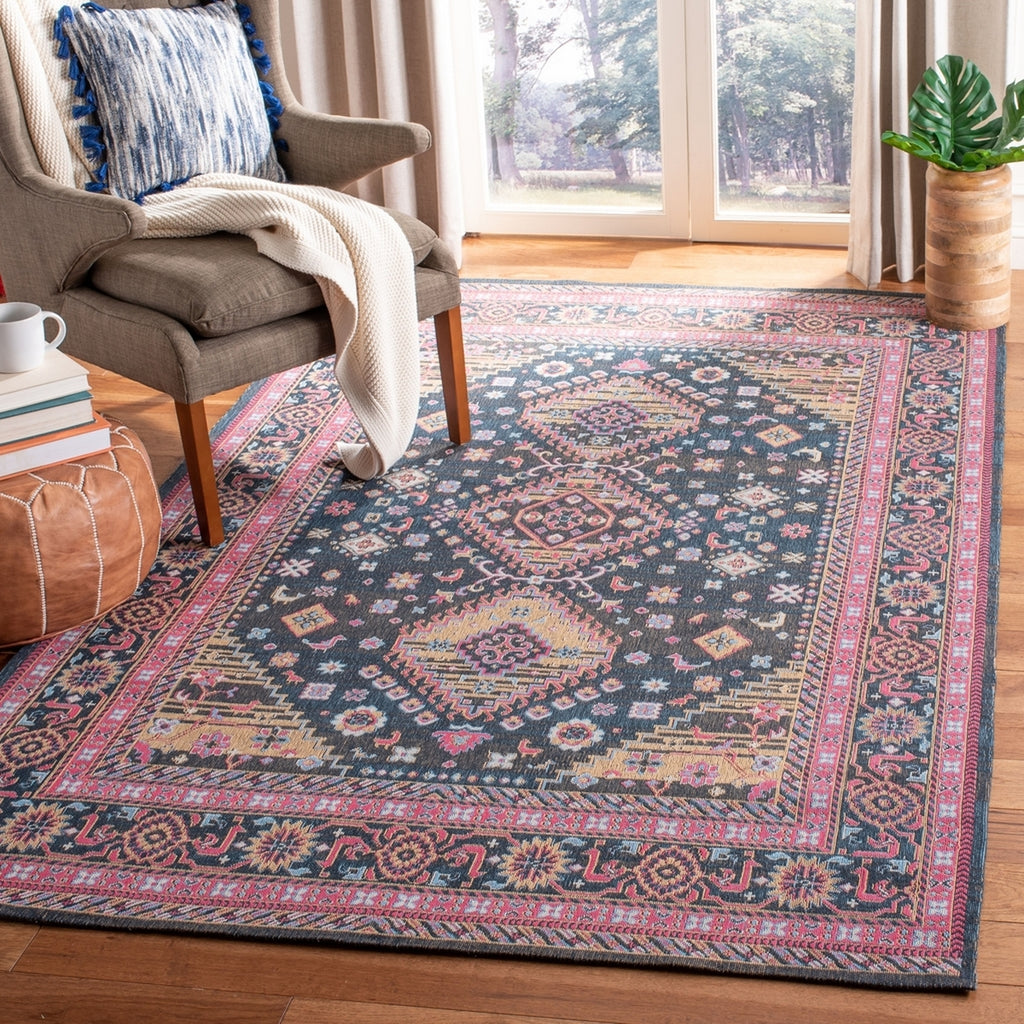 safavieh clearance clv classic vintage clv114n navy rug