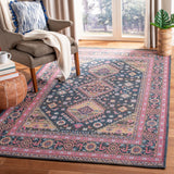 safavieh clearance clv classic vintage clv114n navy rug