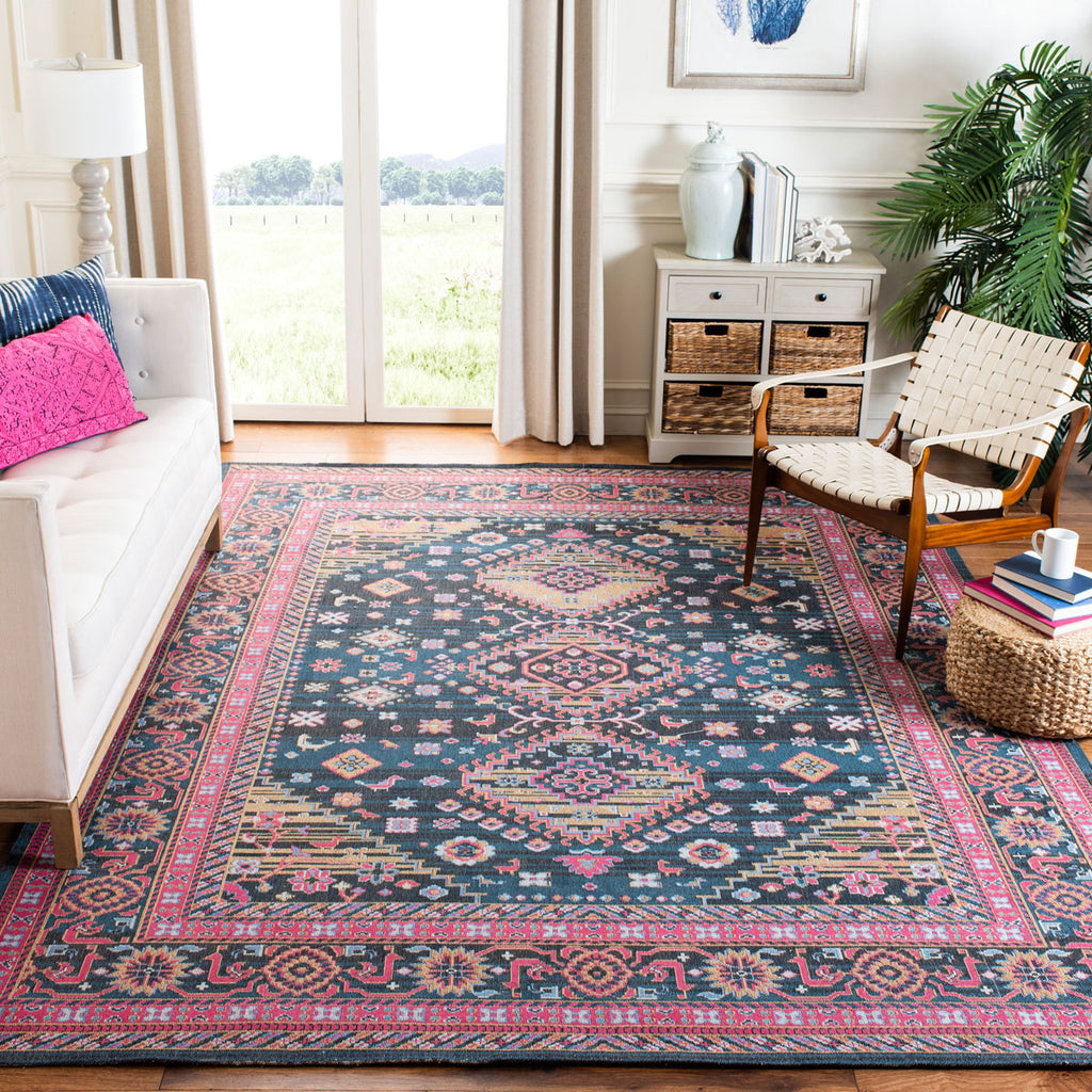 safavieh clearance clv classic vintage clv114n navy rug