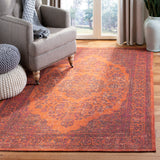 safavieh clearance clv classic vintage clv121b orange rug