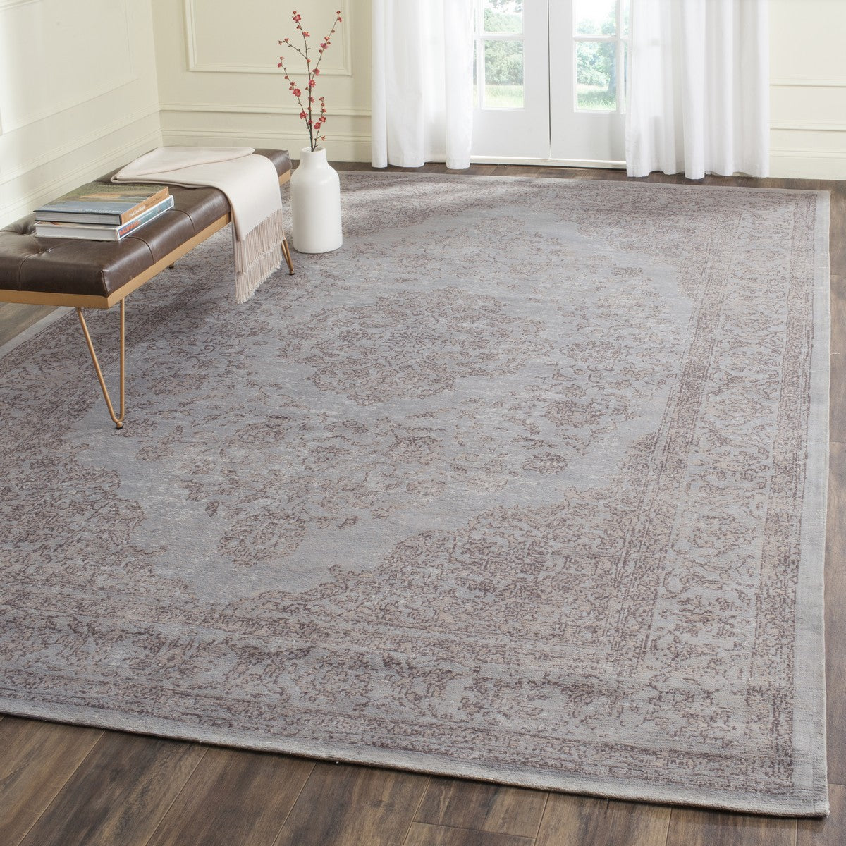 safavieh clearance clv classic vintage clv121d grey rug