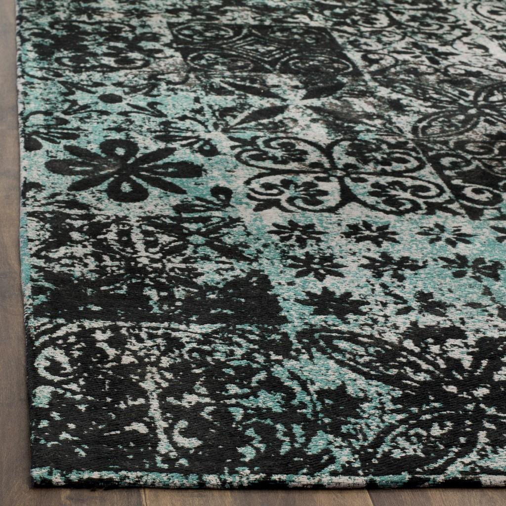 safavieh clearance clv classic vintage clv221a teal rug