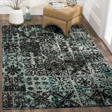 safavieh clearance clv classic vintage clv221a teal rug