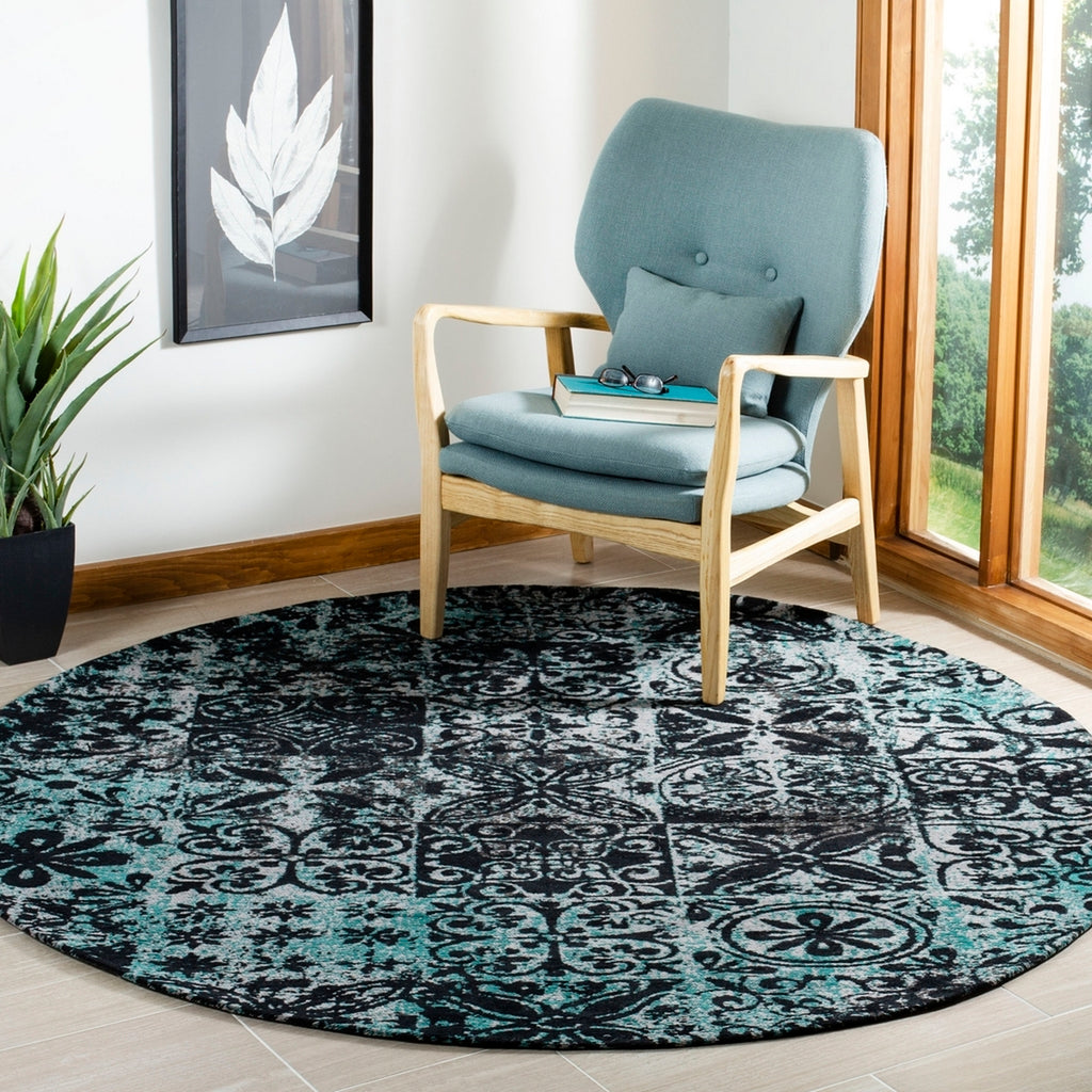 safavieh clearance clv classic vintage clv221a teal rug