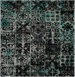 safavieh clearance clv classic vintage clv221a teal rug