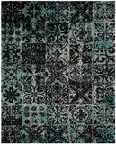 safavieh clearance clv classic vintage clv221a teal rug