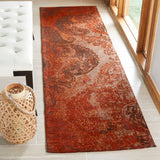 safavieh clearance clv classic vintage clv222a rust rug