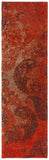 safavieh clearance clv classic vintage clv222a rust rug